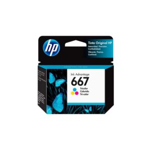 3YM78AL - CARTUCHO HP TRICOLOR 667 HP DESKJET INK ADVANTAGE 1216,1275,2335,2374,4175 100 pag