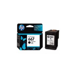 3YM79AL - CARTUCHO HP NEGRO 667 HP DESKJET INK ADVANTAGE 1216,1275,2335,2374,4175 120 pag