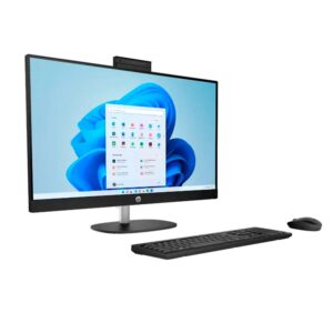 7Z2V8LA#ABM - HP AIO 24-cr0007la RYZEN 5 7520U (MENDOCINO)/8GB LPDDR5 5500 (onboard)/512GB/Non-Touch/23.8 FHD Antiglare IPS/UMA/Jet Black - FHD IR Camera - Premium/FREEDOS