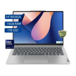 83DA006ELM - Portátil Lenovo IdeaPad Slim 5 14IMH9 Intel Core Ultra 7 155H 14 Pulgadas FHD Memoria 16GB Estado Solido 1TB Windows 11 Color Lector de Huella Gris