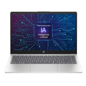 A38P2LA#ABM - Portátil HP 14-ep1001la/Intel® Core™ Ultra 5 125H 4,5 GHz/8GB DDR4/512GB SSD/14 FHD/Windows 11 Home