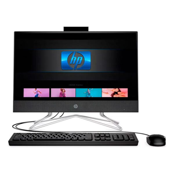 A82XTLA#ABM - HP AIO 22-dg0010la INTEL CORE i3-N300 (ALDER LAKE-N) /RAM 8GB (1x8GB) DDR5 4800 NECC /SSD 512G 2280 PCIe NVMe Value/Non-Touch/21.5 FHD Antiglare VA/UMA/Jet Black no card reader - HD Camera/FREEDOS