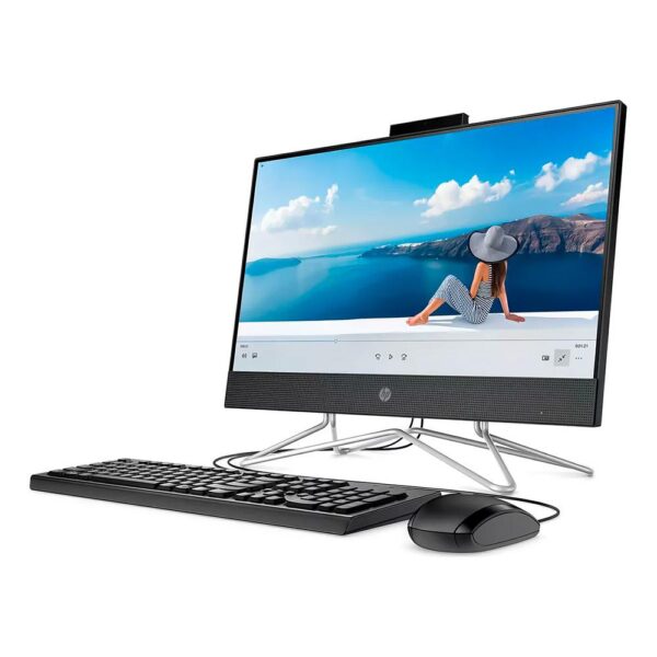 A82XTLA#ABM - HP AIO 22-dg0010la INTEL CORE i3-N300 (ALDER LAKE-N) /RAM 8GB (1x8GB) DDR5 4800 NECC /SSD 512G 2280 PCIe NVMe Value/Non-Touch/21.5 FHD Antiglare VA/UMA/Jet Black no card reader - HD Camera/FREEDOS