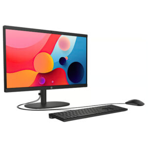 A82XVLA#ABM - HP AIO 22-dg0011la INTEL PROCESSOR N100 (ALDER LAKE-N) RAM 8GB (1x8GB) DDR5 4800 NECC/SSD 256G 2280 PCIe NVMe Value/Non-Touch/21.5 FHD Antiglare VA/UMA/Jet Black no card reader - HD Camera/FREEDOS
