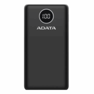 AP20000QCD-DGT-CBK - Power Bank 20000mAh Negra digital /2 puertos usb quick charge + 1 Puerto Tipo C Salida + 1 Puerto Tipo C Entrada