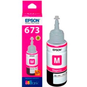 C13T67332A - Botella de Tinta EPSON T673320 AL L800/805 COLOR Magenta
