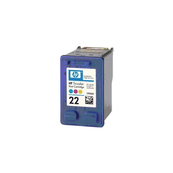 C9352AL - CARTUCHO HP TRICOLOR 22 DJ 3910 20 30 40 PSC 1410 140 PAG
