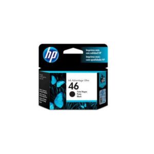 CZ637AL - CARTUCHO HP NEGRO 46 HP DESKJET ULTRA INK ADVANTAGE 2529, 4729 1,500 pag,