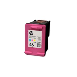 CZ638AL - CARTUCHO HP TRICOLOR 46 HP DESKJET ULTRA INK ADVANTAGE 2529, 4729 750 pag,