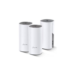 Deco E4(3-pack) - Router TPLINK WIFI de malla AC1200 3 Unidad