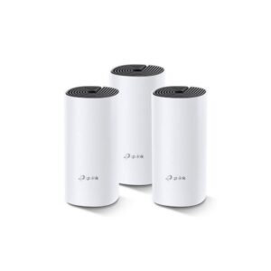 Deco M4(3-Pack) - Router TPLINK Wifi de Malla Doble Banda Ac1200 Gigabit Pack Por 3 Unidad COLOR Blanco