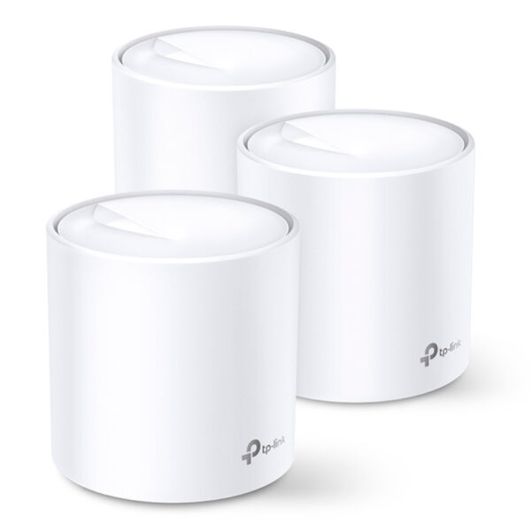 Deco X20(3-pack) - Router TPLINK Sistema Mesch Deco 3 Nodos AX1800 Sistema Wi-FI Completo en malla Tecnología Wi-Fi 6