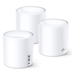 Deco X20(3-pack) - Router TPLINK Sistema Mesch Deco 3 Nodos AX1800 Sistema Wi-FI Completo en malla Tecnología Wi-Fi 6
