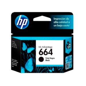 F6V29AL - CARTUCHO HP NEGRO 664 HP DESKJET INK ADVANTAGE 1115,2135,3635,3835,4675 120pag